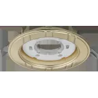 Светильник встраиваемый под лампу GX53 NGX 93 045 NGX-R7-002-GX53 (6 полос золото) | 93045 | Navigator