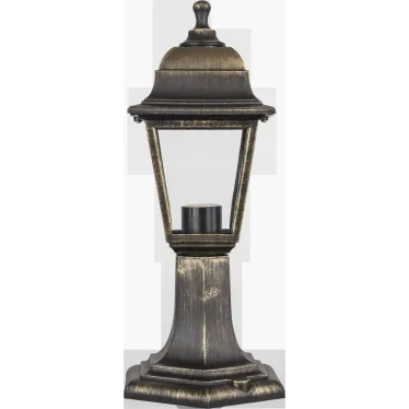 Светильник садово-парковый NOF-PG31-002-IP44-E27 ( 4 грани черный под бронзу) | 80469 |  Navigator
