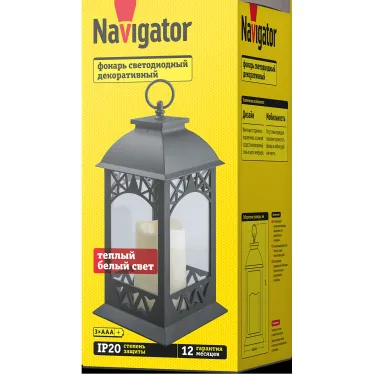 Светильник декоративный 93 210 NSL-03 (фонарь свеча) | 93210 | Navigator
