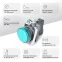 Лампа сигнальная в сборе модульная 22 мм зеленая 230-240В АС