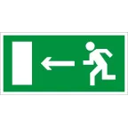 Пиктограмма (Пластина) Выход налево/направо  (335*165) в комплекте 2 штуки для MIZAR S | 2502000070 | Световые Технологии