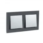 AtlasDesign Nature Мрамор Айс Грей Рамка 2-ая |ATN343202| SE