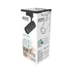 Светильник светодиодный трековый цилиндр 20W 1650lm 4000K 180-240V IP20 65*210мм черный угол 24º | TR069 | Gauss