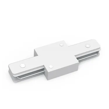 Коннектор для трековых шинопроводов прямой (I) белый | TR106 | Gauss