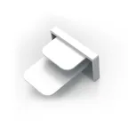 Заглушка для трекового шинопровода осветительного белая | TR116 | Gauss