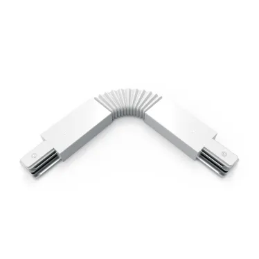 Коннектор для трековых шинопроводов гибкий (I) белый | TR118 | Gauss