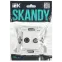 SKANDY Розетка двойная TV+SAT SK-A13W арктический белый IEK