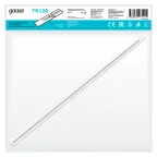 Шинопровод осветительный встраиваемый 2м белый (с адаптером питания и заглушкой) | TR128 | Gauss