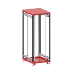 Стойки вертикальные комплект для 42U IT-CQE RAL9005 | RBITKMN42 | DKC