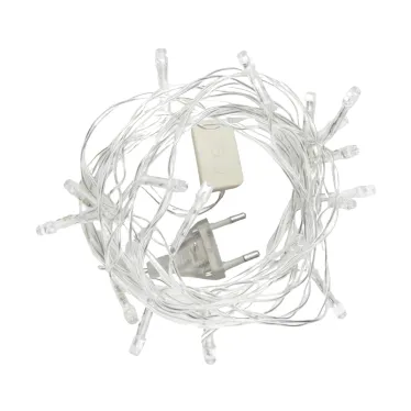 Гирлянда светодиодная   ULD-S0250-020/STA MULTI IP20  2,5м. 20 светодиодов. Разноцветный свет. шнур прозрачный. | UL-00005481 | Uniel