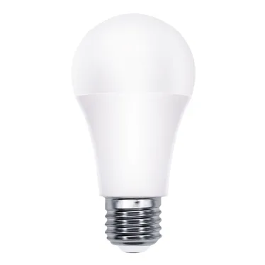 Лампа светодиодная LED-A60-10W/RGB/E27/REG PLS21WH LED с ИК сенсором. "груша", мат.. RGB свет. Пульт ДУ (н/к) | UL-00006530 | Uniel