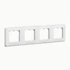 Cariva Рамка 4 поста белая