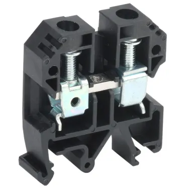 Клемма винтовая КВИ-10мм2 черная