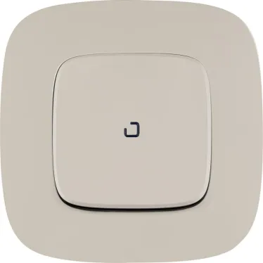 Valena ALLURE Рамка 1 пост слоновая кость универсальная