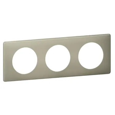 Рамка, трехпостовая, грин перкаль