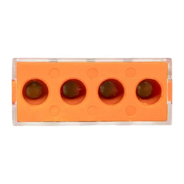 Клемма СМК 773-174 (с пастой) 4 отверстия 2.5-6.0мм2 (уп.50шт.) PROxima