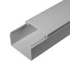 Кабель-канал серый RAL 7035 2-й замок в п/э 60х40 (40м/уп)