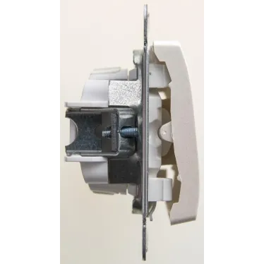 GLOSSA Переключатель перекрестный схема 7 перламутр в рамку