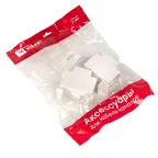 Угол T-образный (40х40) (4 шт) Plast Белый