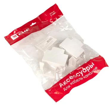 Угол T-образный (40х40) (4 шт) Plast Белый