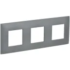 SKANDY Рамка 3-местная SK-F03Gr серый IEK