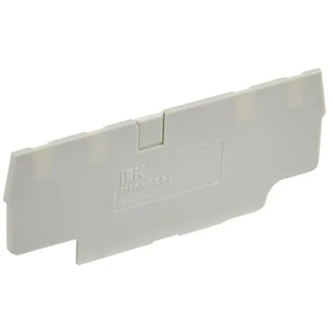 Заглушка для CP-MC 4 вывода 2,5мм2 серая IEK