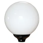 Светильник Шар 400 Б НТУ 06-200-01 опал пк корпус Б175 конический черный ИУ