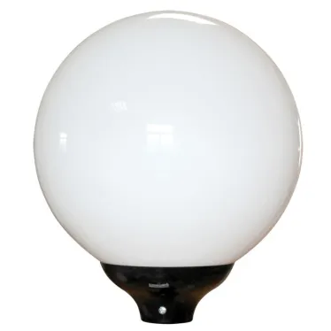 Светильник Шар 400 Б НТУ 06-200-01 опал пк корпус Б175 конический черный ИУ