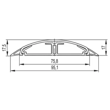 Клеммник-держатель 2р+1 ПВ 450V 32А 4мм.кв