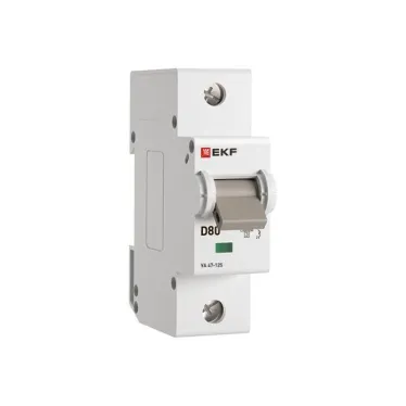 Автоматический выключатель ВА 47-125 1P 80А (D) 15кА PROxima