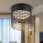 Светильник настенно-потолочный спот OL53 BK под лампу GX53 черный IP20 ЭРА