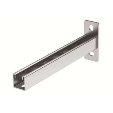 Кронштейн одиночный LAS 41х41 основание 200мм цинк-ламельный