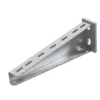 Консоль подвеса для высоких нагрузок, на поверхность, база 400, толщ. 3,0 мм, гальван. цинк