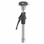 Потолочное крепление электромонтажной колонны 313x30 мм (сталь)