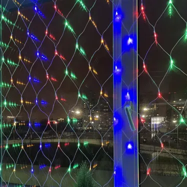 Гирлянда LED Сеть 1,8 м*1,5 м ENIS-01M мультиколор, мультирежим, 220V, IP20 (60/540)