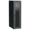 Шкаф напольный сетевой 19'' LINEA N 33U 800х1000мм стеклянная передняя дверь. задняя металлическая черный
