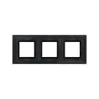 Рамка из металла, ''Avanti'', графитовая, 6 модулей