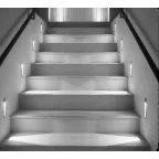 Светильник светодиодный ДВО-2w 4000K 70Лм IP65 для фасадов серый