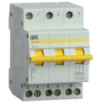 Выключатель-разъединитель трехпозиционный ВРТ-63 3P 40А