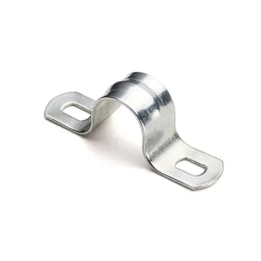 Скоба металлическая двухлапковая d48-50мм (50шт) PROxima