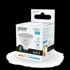 Лампа светодиодная LED 7 Вт 550 лм 4100К софит MR16 нейтральный GU5.3 AC 220В Elementary Gauss