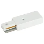 Ввод питания для однофазного трекового шинопровода белый TR-1PA-PC-WH