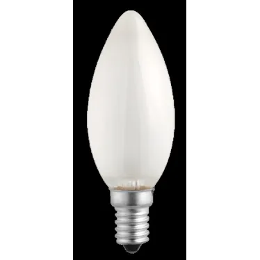 Лампа накаливания B35 240V 60W E14 frosted