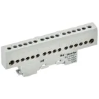 TEKFOR Шина L фаза изолированная на универсальном держателе 8х12-16-Ср IEK