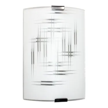 Светильник НББ-21-60 М21 Элегант 150х220 матовый белый/клипсы штамп металлик индивидуальная упаковка