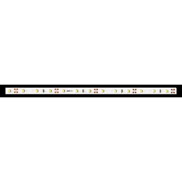 Лента светодиодная LEDx60/м 6Вт/м 12В теплый белый IP20 (5м)