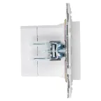 SKANDY Розетка USB A+C 18Вт SK-R13W арктический белый IEK