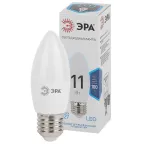 Лампа светодиодная Эра LED B35-11W-840-E27 (диод, свеча, 11Вт, нейтр, E27)