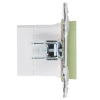 SKANDY Розетка USB A+C 18Вт SK-R13G мятный IEK