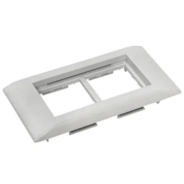 Рамка+суппорт на 4 модуля (2 поста) C-Line